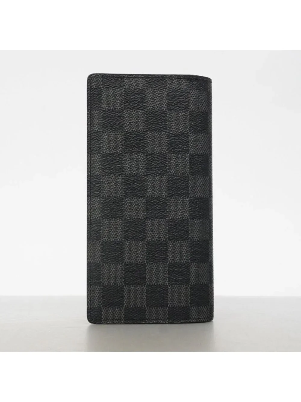Louis Vuitton Wallet Damier Graphite Portefeuille Brazza Black Gray